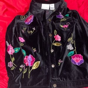 Susan Bristol Velvet Jacket